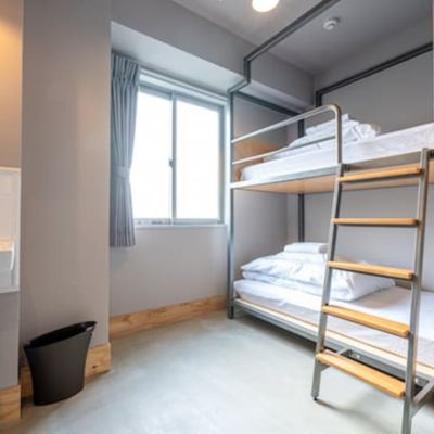 【單間】上下鋪（男女混合） 京都明智貓頭鷹青年旅館優惠