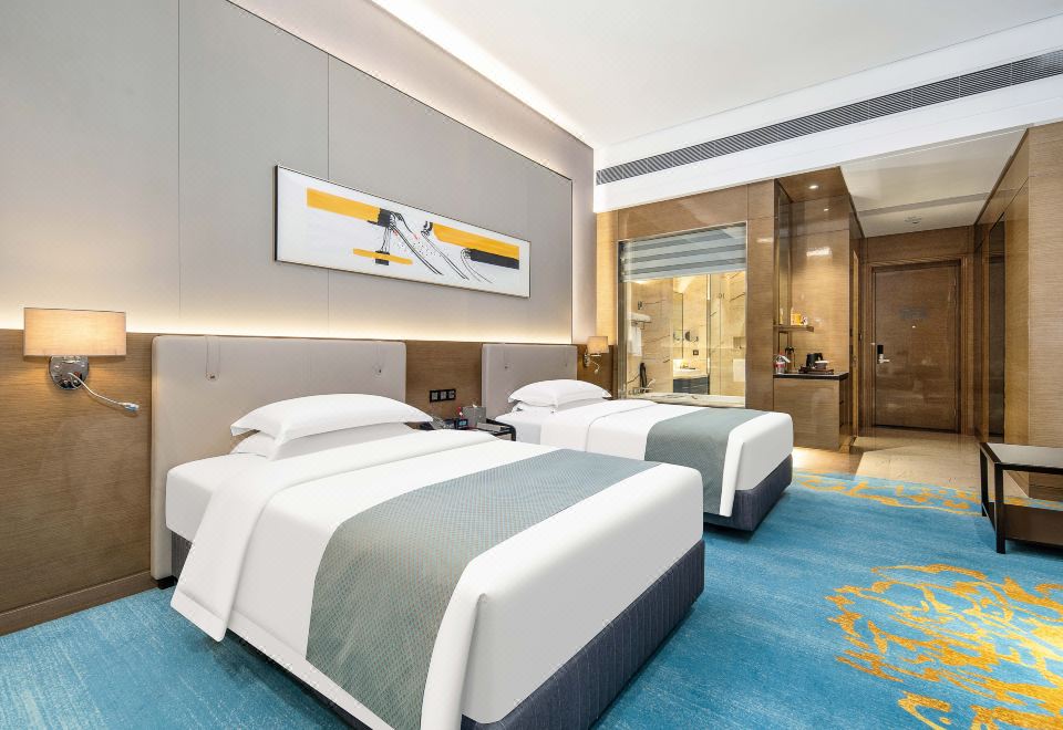 豪华无窗双床房