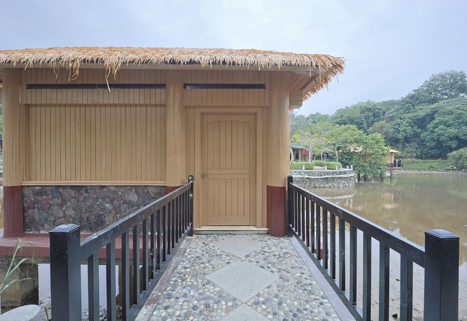 云栖山涧独栋汤屋双床房（带私家泡池）