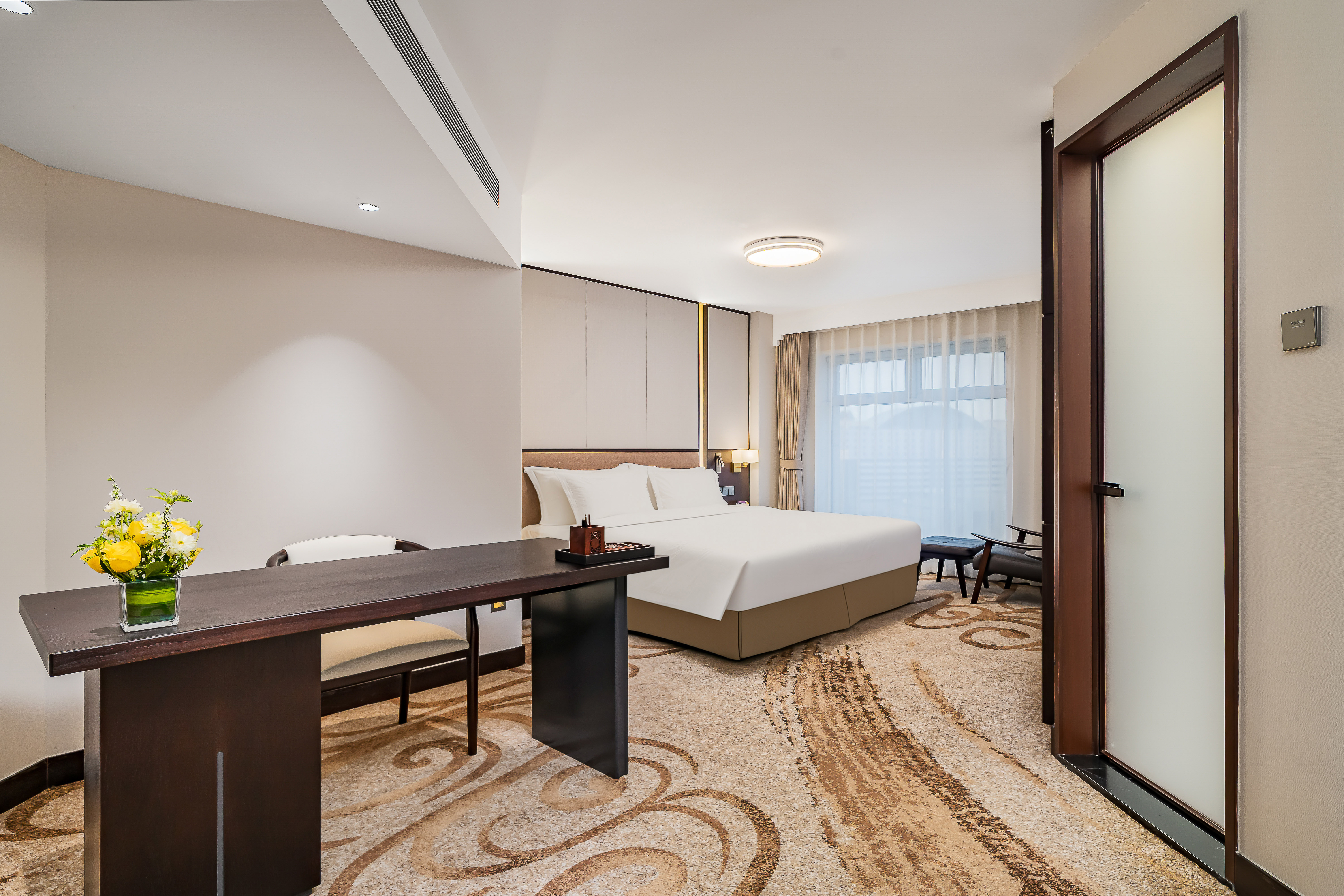 亮馬河岸景觀套房（匠心茶具+舒適沙發區+深睡枕）