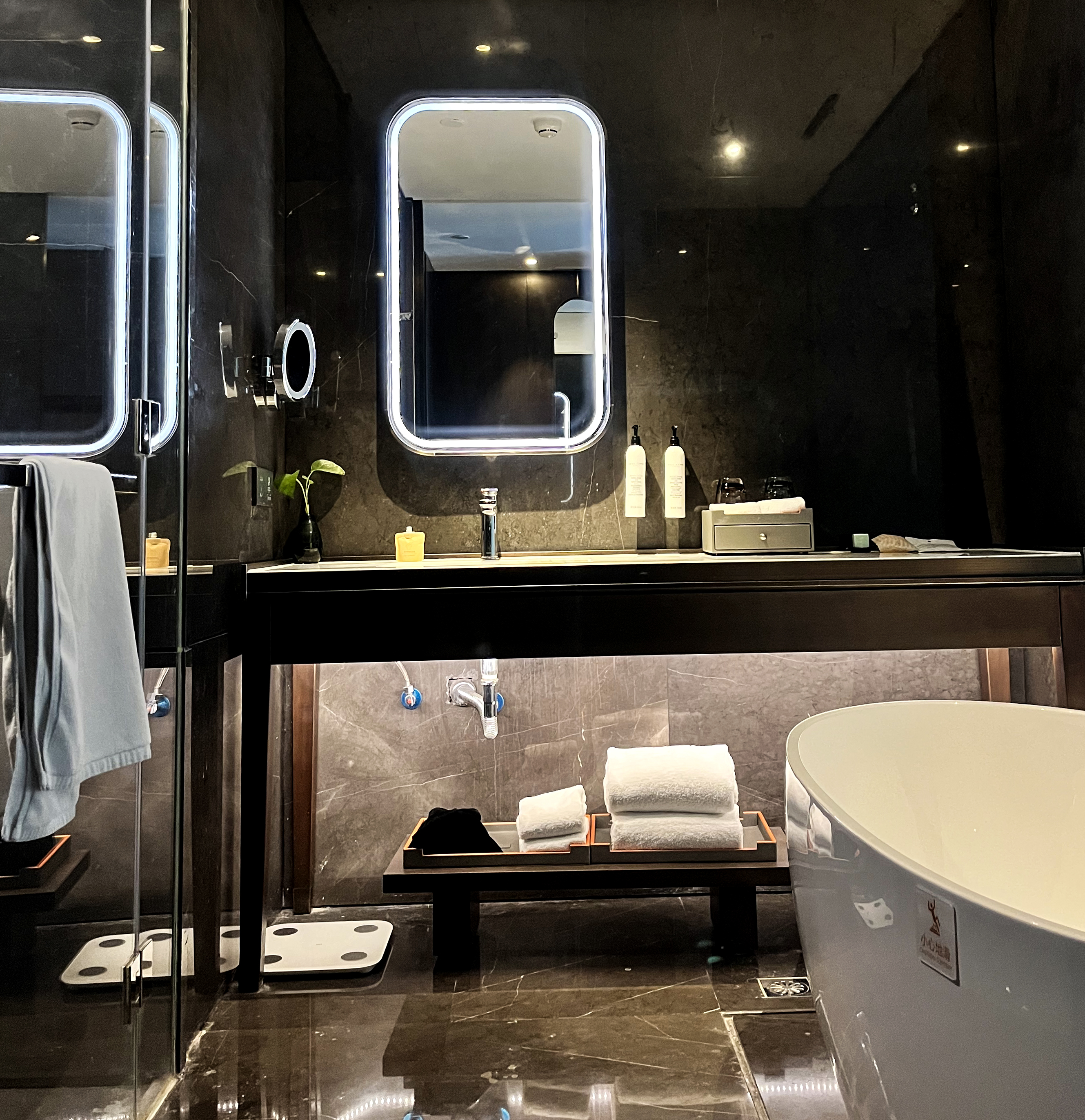 豪华双床房（金可儿床垫+浴缸+迷你冰箱）