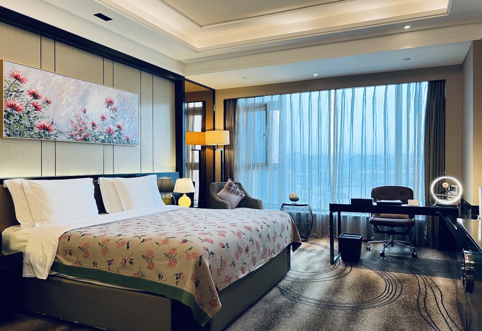 玫瑰主题行政大床房