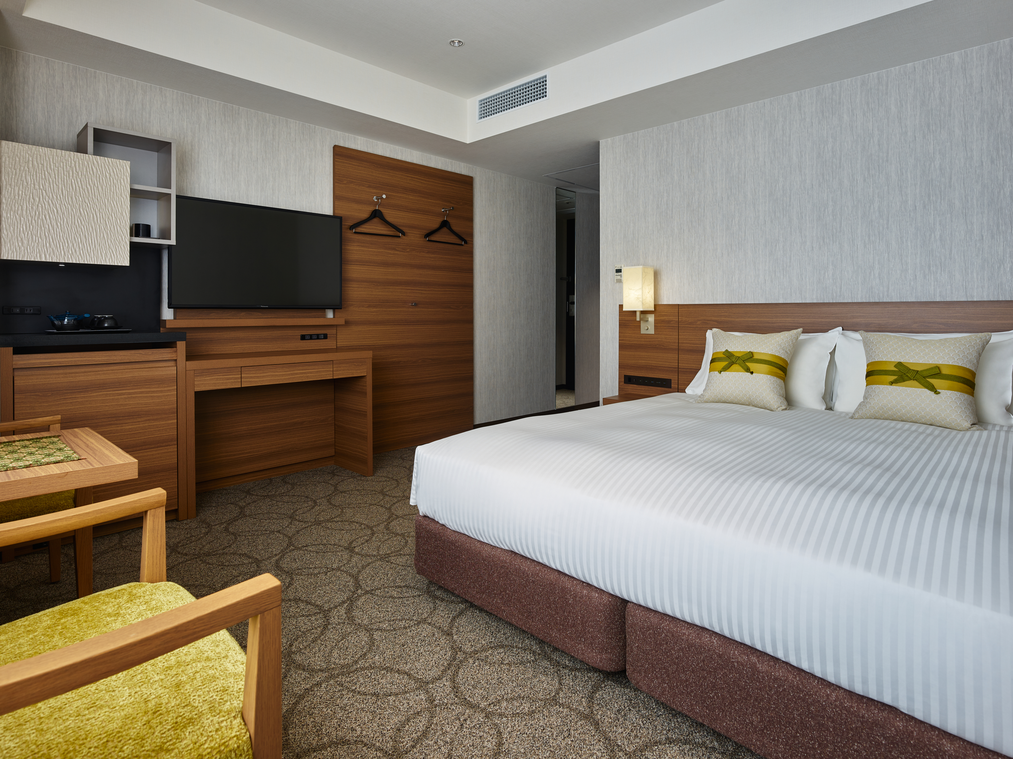 无障碍客房，配备 1 张双人床