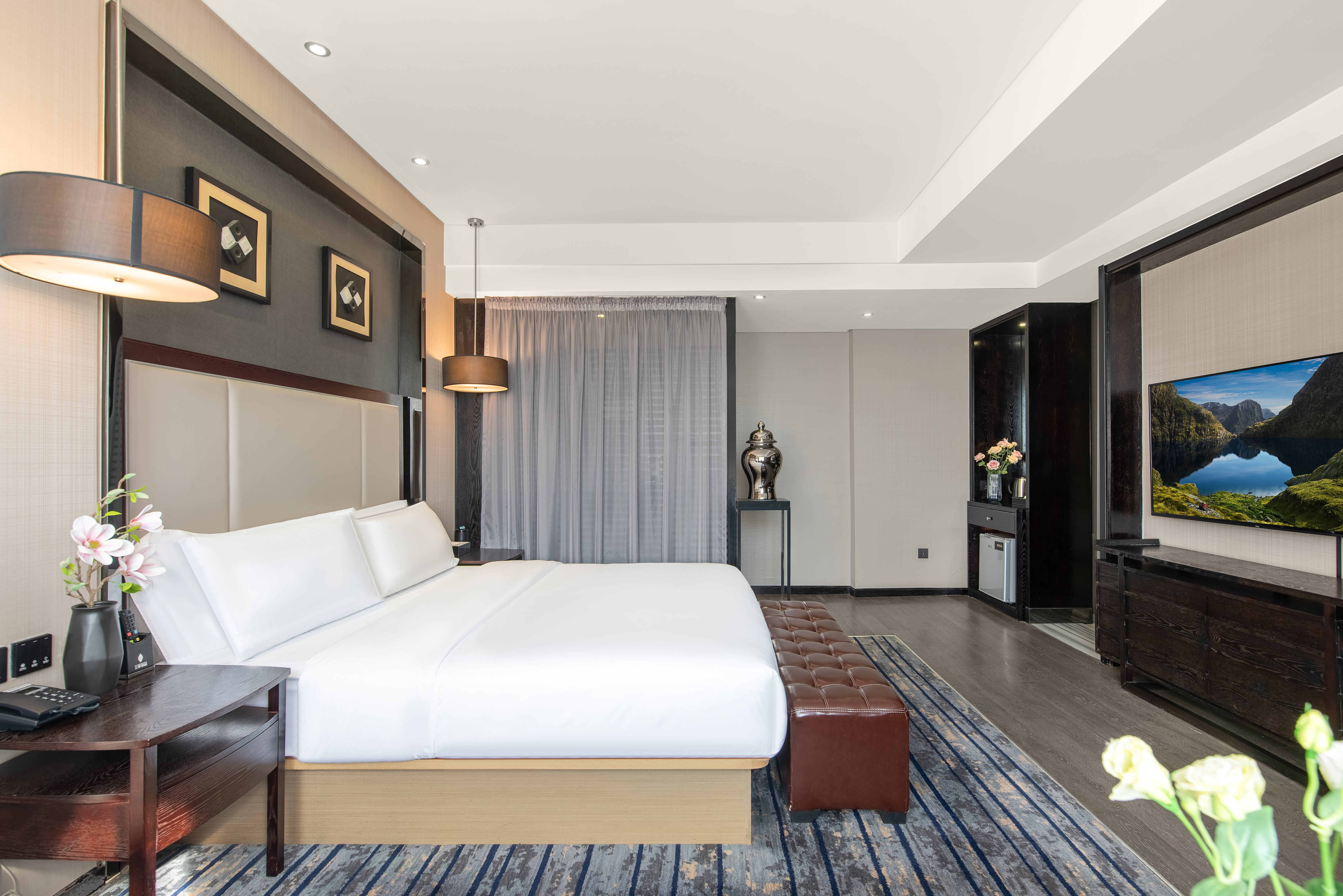 A型大床房【双重隔音深睡+小度智能客控+放松浴缸】