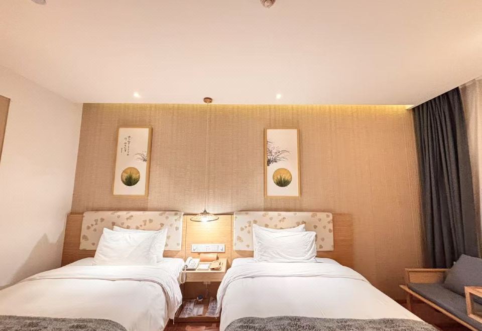 芳草居双床房（新风系统+minibar）