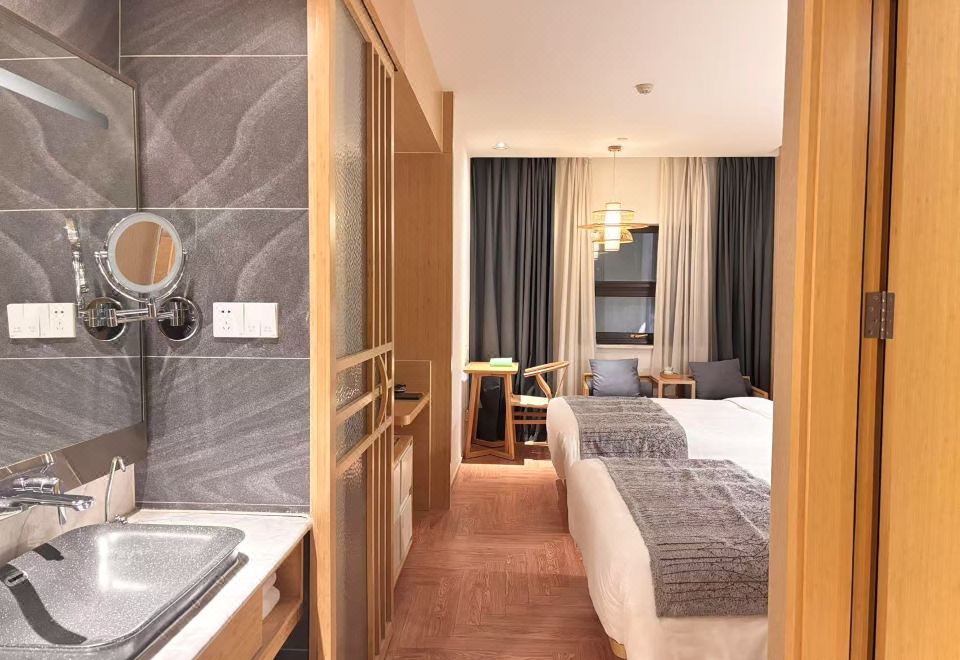 芳草居双床房（新风系统+minibar）