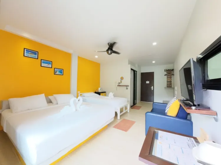 ห้องดีลักซ์ สำหรับสามท่าน