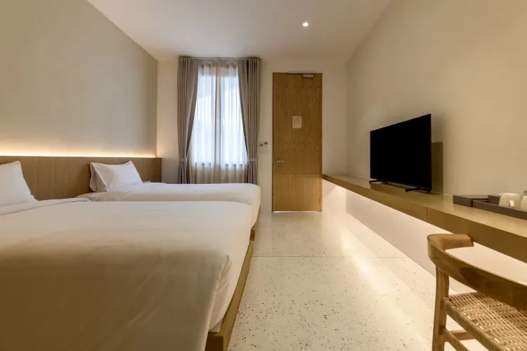 ห้องเตียงคู่วิวสวน