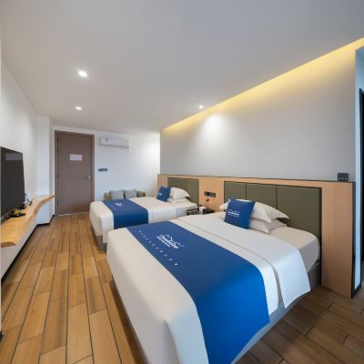 御上丨月攬泉境雙床房（深睡床品+智能客控） 御上明珠温泉度假村（惠東安墩熱湯店）優惠