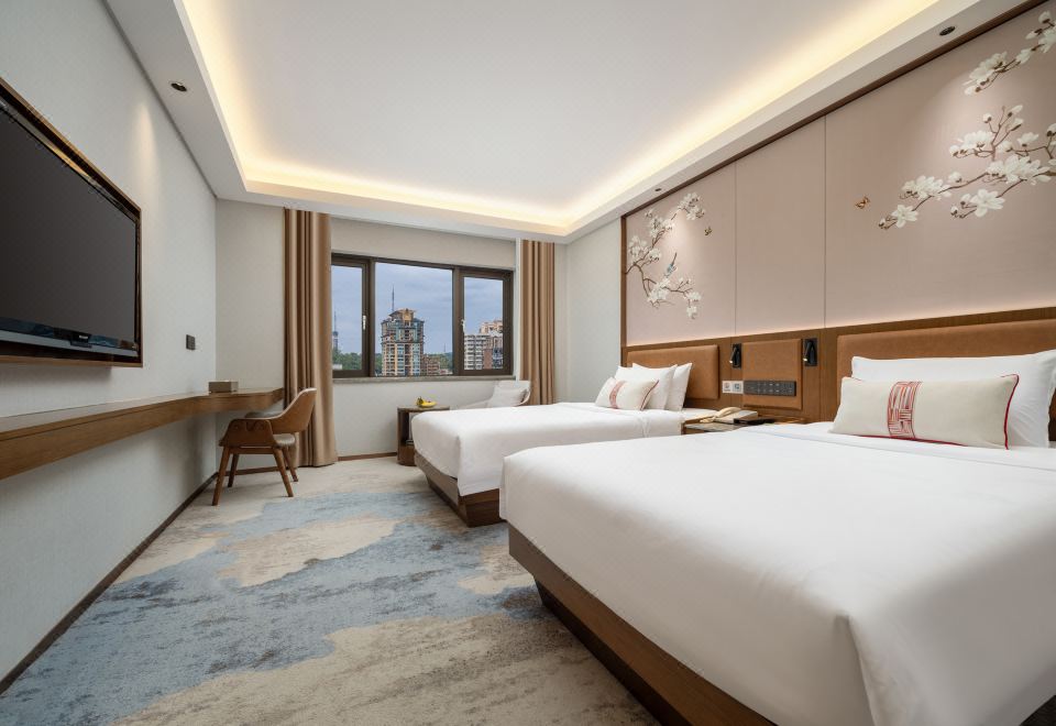 商務雙床房-中式浪漫,悅心好眠