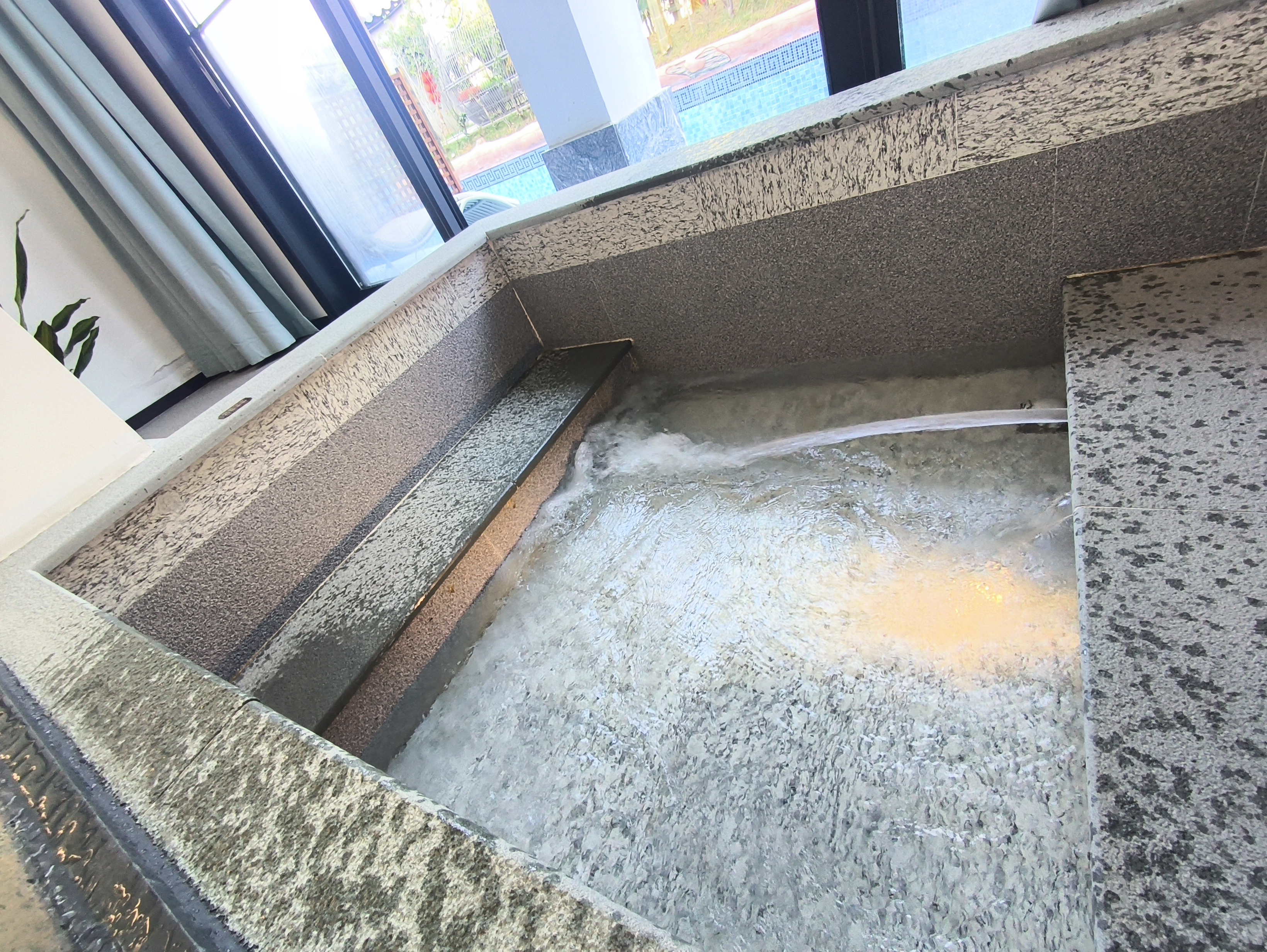 复式亲子直通漂流河房（独立泡池）