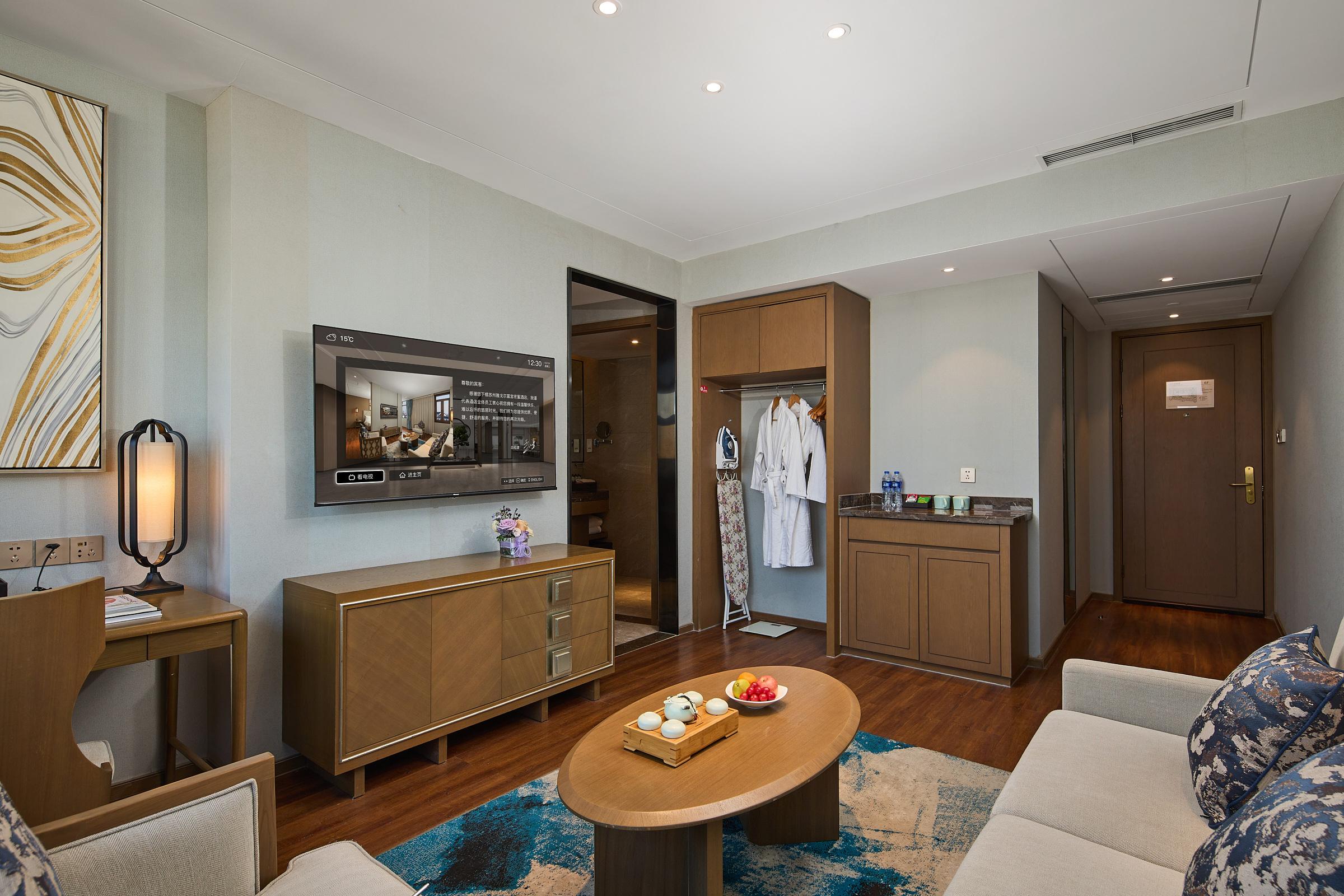 複式雙床套房（可投屏液晶電視）