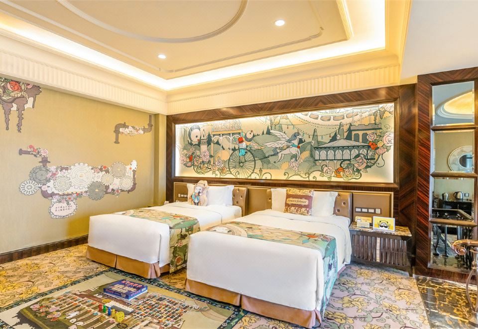 Howard Johnson Agile Plaza ChengduHoward Johnson Family Twin Room