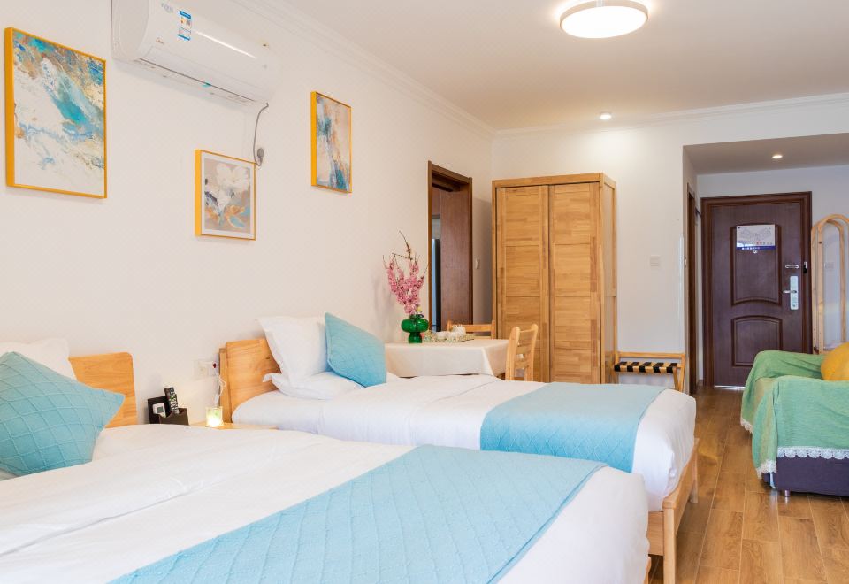 Fusheng Banri:Garden-View One-Bedroom 2-Bed Family Room