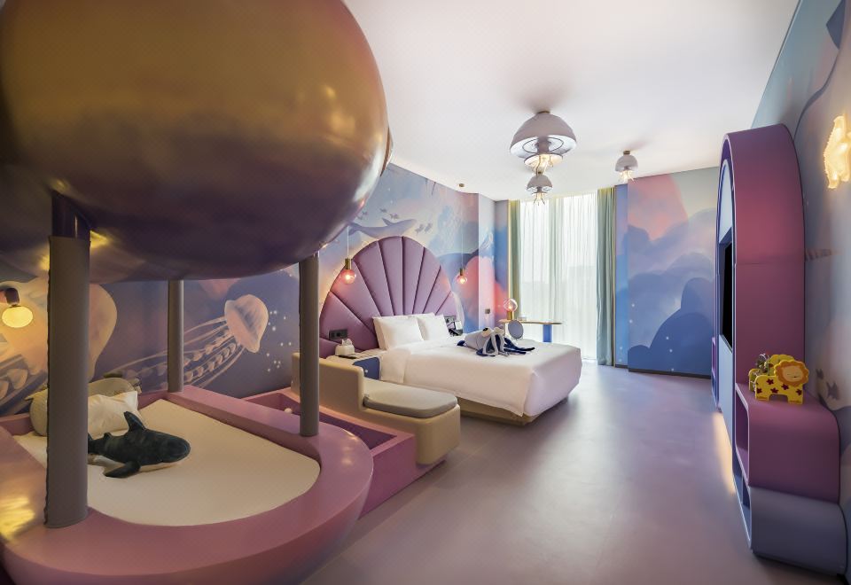 奇幻海洋主题家庭房