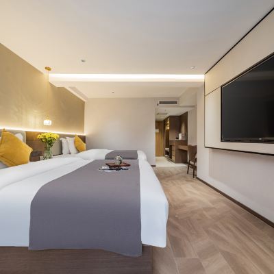 歡致·家庭零壓雙床房[零壓床墊+酣暢甜睡+晨鐘暮鼓] 星辰飯店（西安鐘鼓樓回民街店）優惠