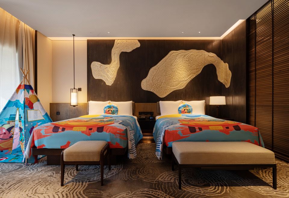 JW Marriott Hotel QufuKiki Dino Children's Twin Room