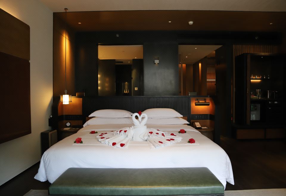 浪漫主題大床房