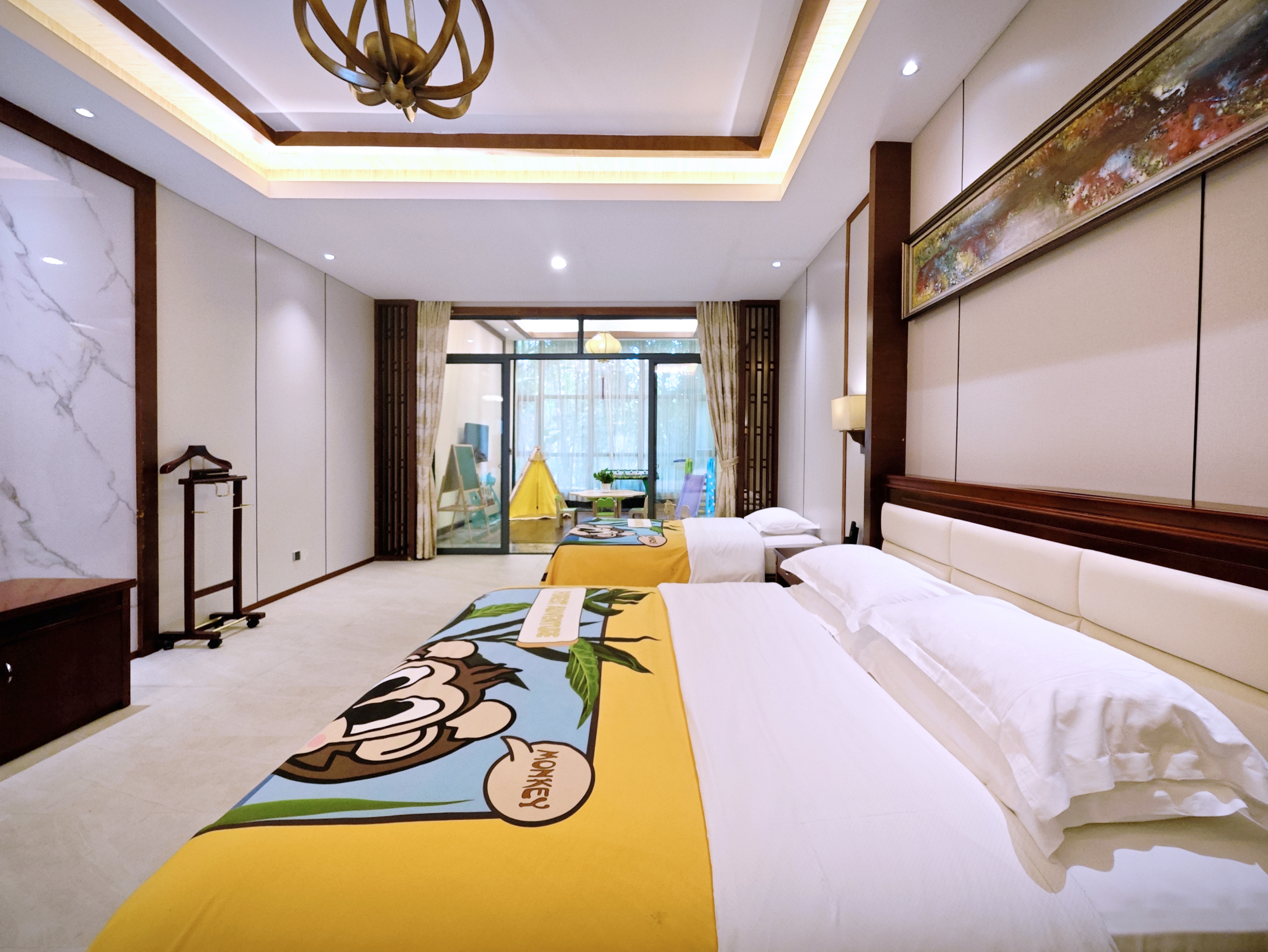 别墅汤屋亲子套房（室内私汤泡池）