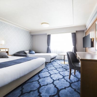 スーペリアダブル 3名様 禁煙 (160 cmベッド1台、ソファベッド1台)(東棟) 千里阪急ホテル クーポン