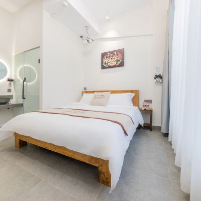 三人大床套房（茶桌會客間+百寸激光投影+200M光纖） 上下九·摘星台西關小棧（廣州永慶坊店）優惠