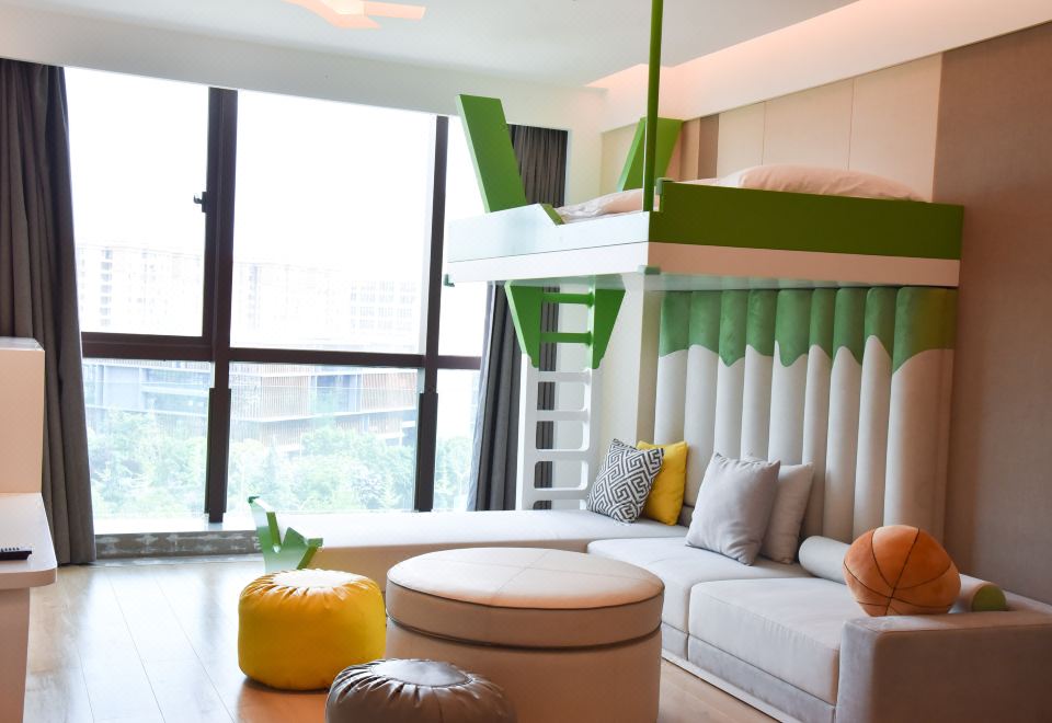 奇趣积木主题亲子套房