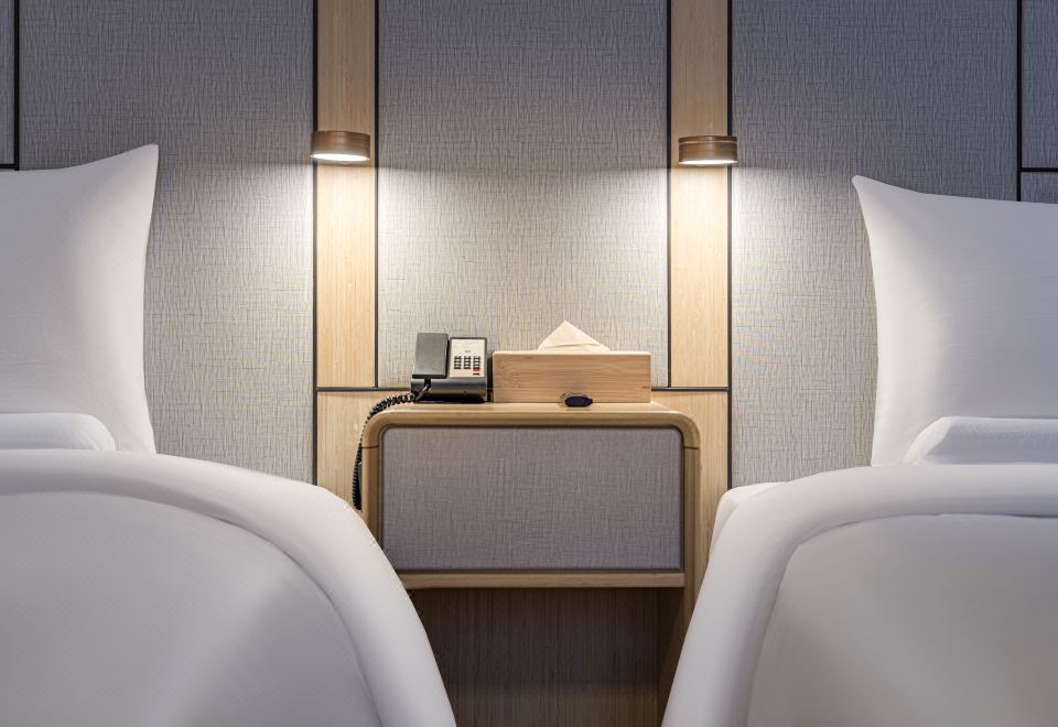 商务双床房（全屋地暖+加湿器）