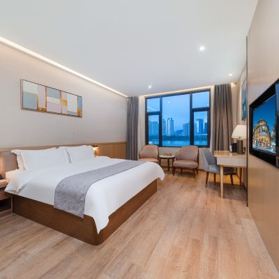 高級江景大床 惠州朗曼飯店（西湖水東街店）優惠