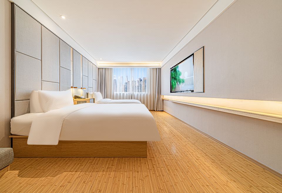 商务双床房（全屋地暖+加湿器）