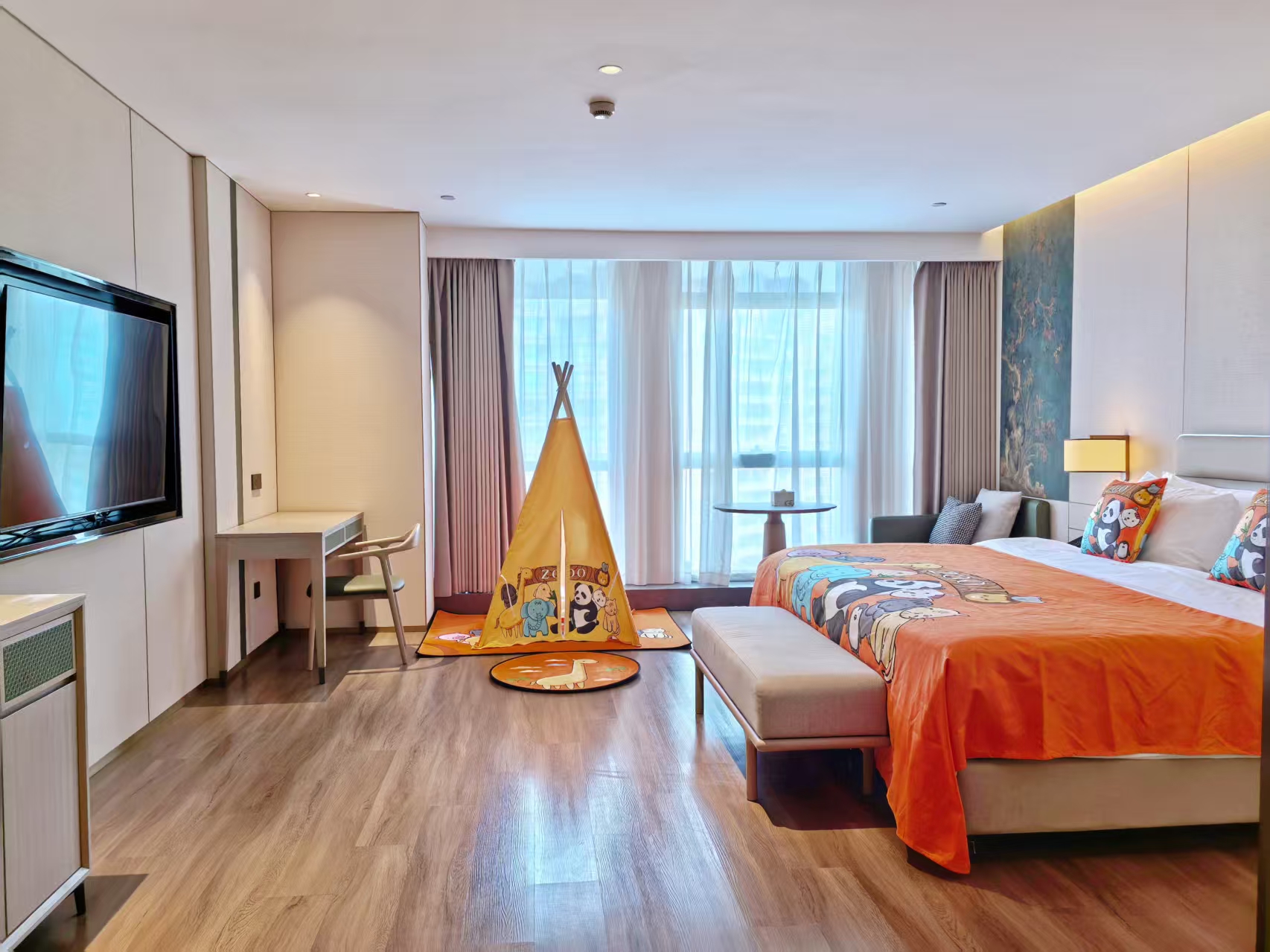 曼享动物家园亲子房