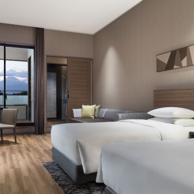 温泉露天風呂付プレミアルーム【富士】ツイン 伊豆マリオットホテル修善寺 クーポン