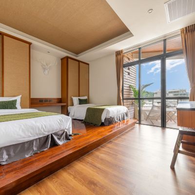 雙床房-附陽台 南投日月潭伊達邵渡假旅店優惠