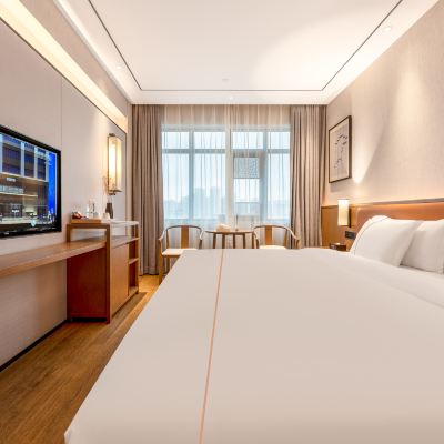 親子MAX大床房〔零圧床墊·特大床·浴袍〕 華軒裡飯店（珠海唐家大學城店）優惠