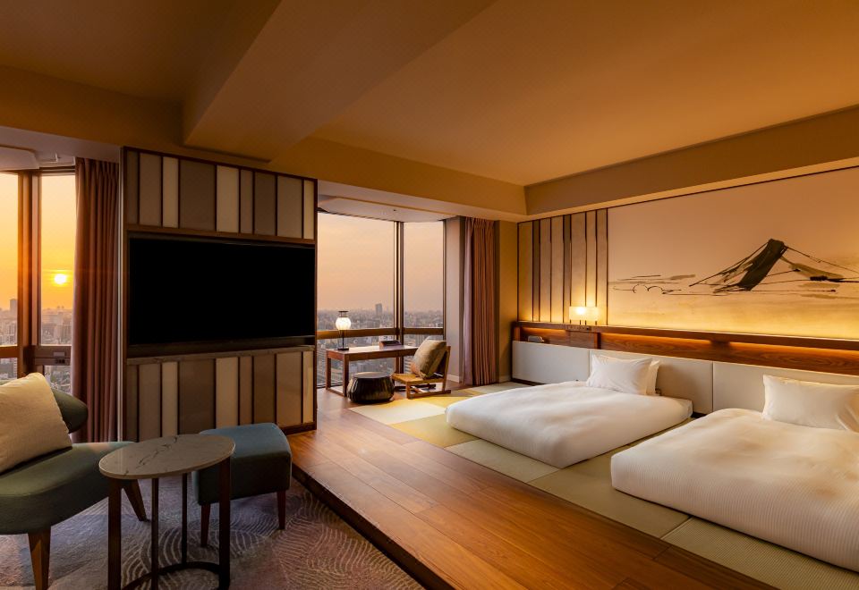 行政小型套房城市側