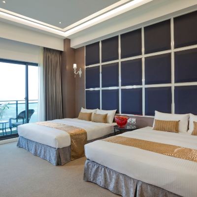 湖岸尊爵四人房 嘉義仁義湖岸大酒店優惠