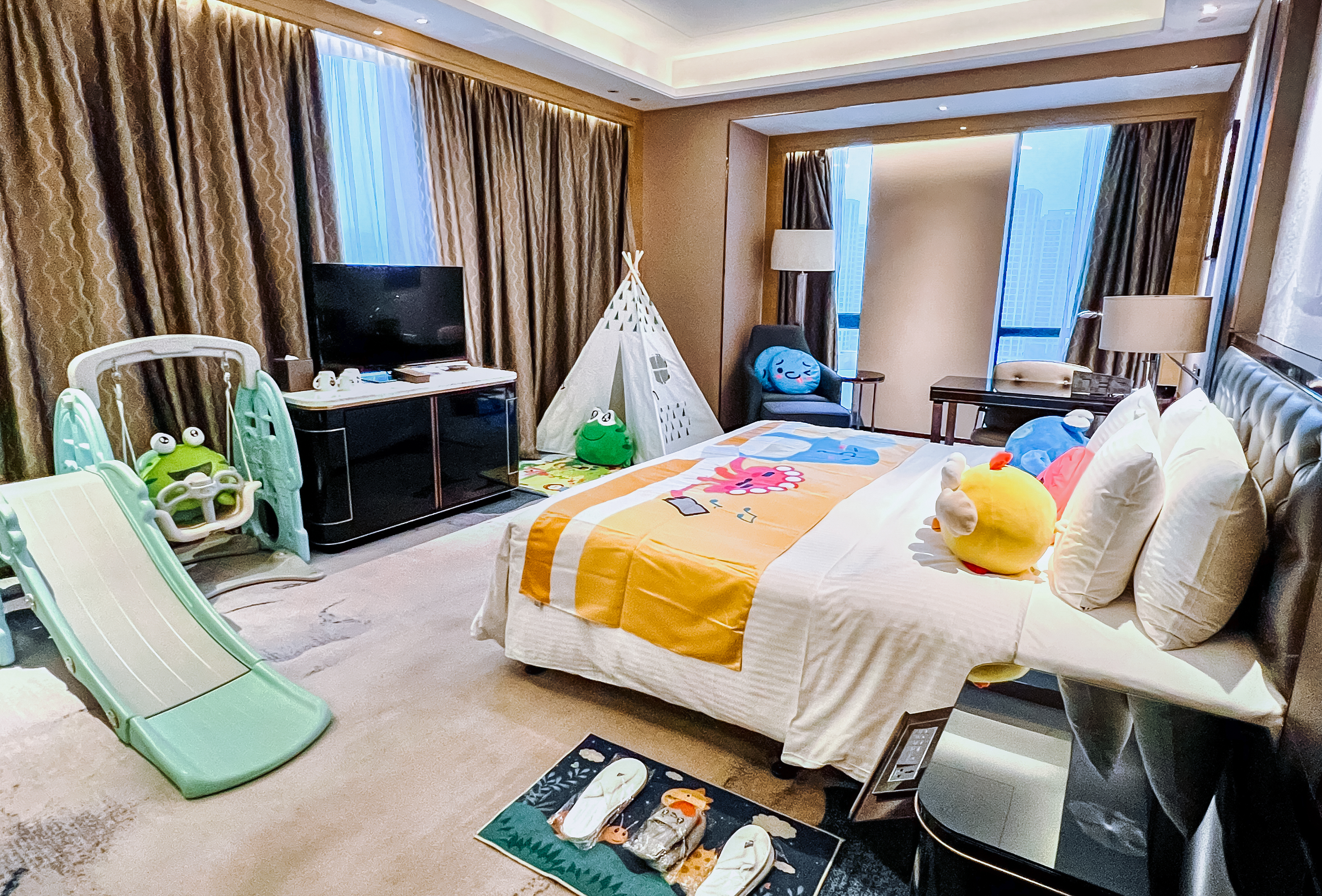 Yoyo&Jelly主题房（卡通主题+亲子空间）