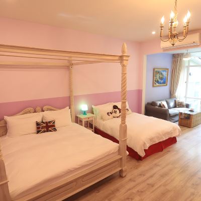 Small Bungalow Three-Bedroom Mountain View Room for 10 People Gan Cheng Township Promo Code