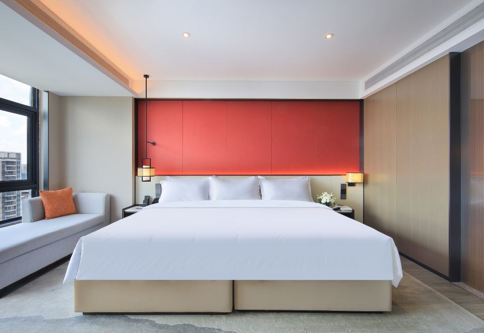 静览城华·大床房（超大床+大空间+舒达床垫）