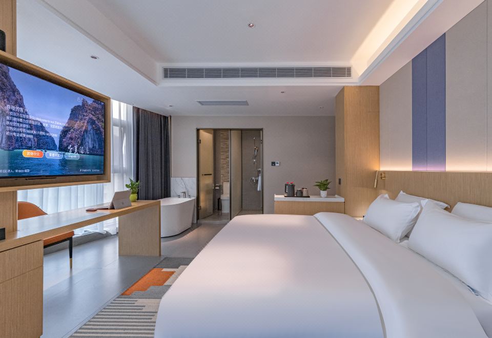 智享城景浴缸房【智能小度客控+超大落地窗】