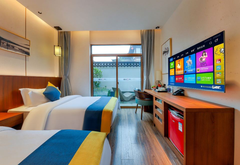 印象·水仙双床房（私人泡池+打卡美景）