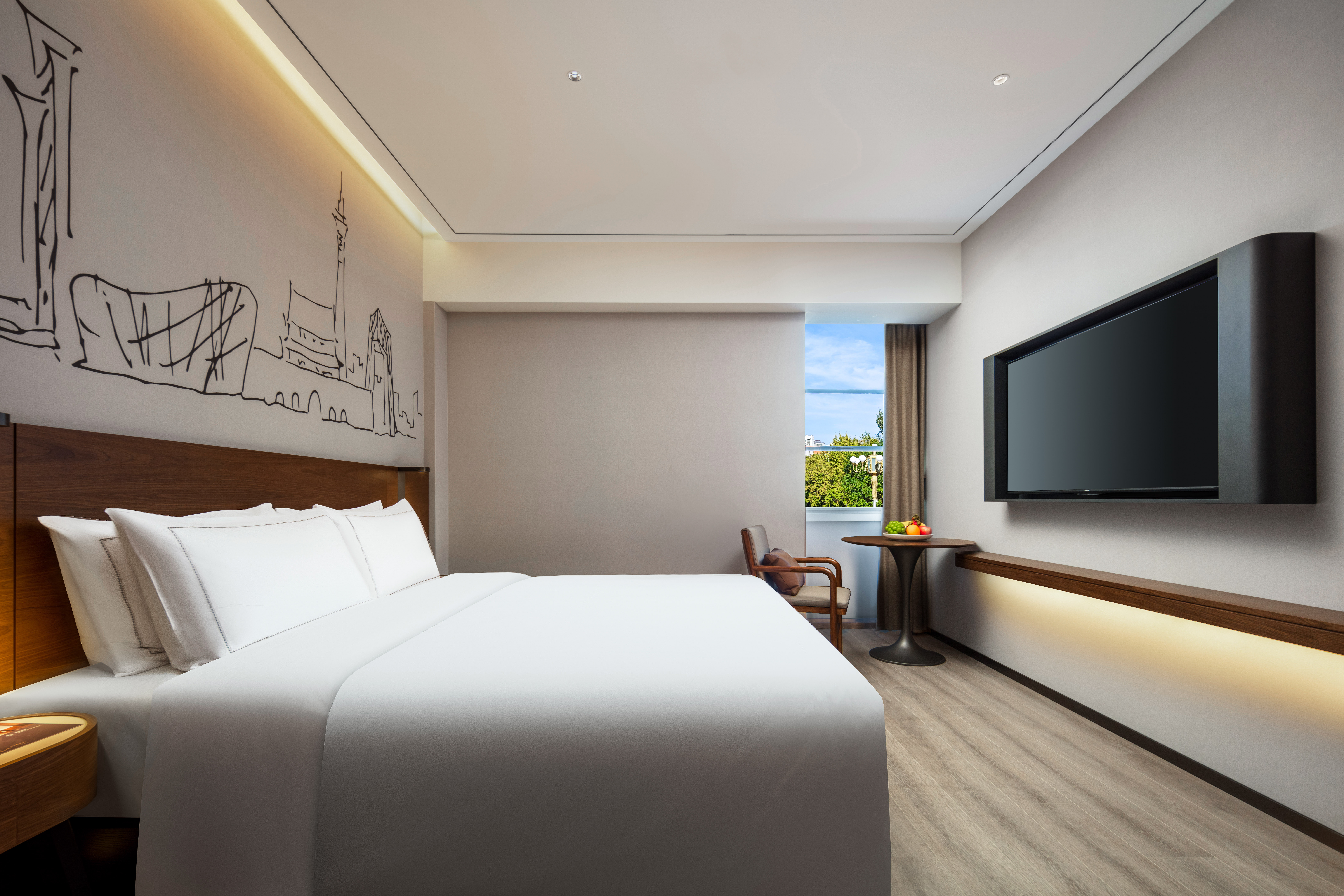 逸扉行政套房 （皮爷胶囊Coffee机+智能客控+丝涟床垫）