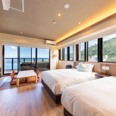 【オーシャンスイート】　50㎡＋専用テラス14㎡　総檜露天風呂 リブマックスリゾート熱海Ocean クーポン