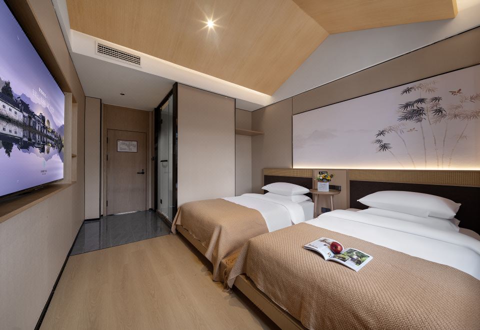 Fengyun Twin Room With Smart Home&Zero Pressure Mattress