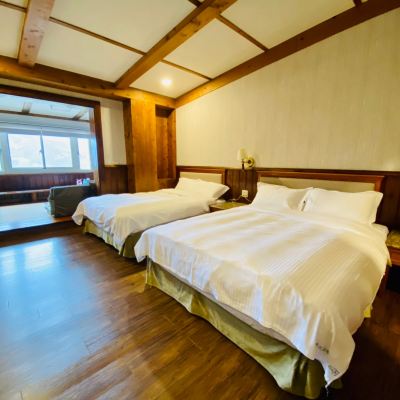 景觀親子四人房 南投清境見晴花園渡假山莊優惠