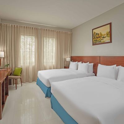 Standard Room With Two Queen Beds With Pool View