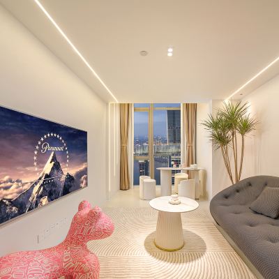 『180°星幕親子』LOFT·親子雙居套房丨家庭影院 重慶歐辰高空江景酒店優惠