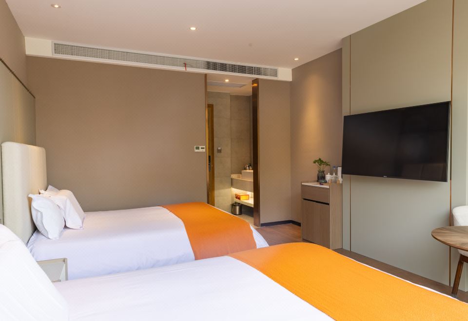 悦色·古运河风光·景观双床房