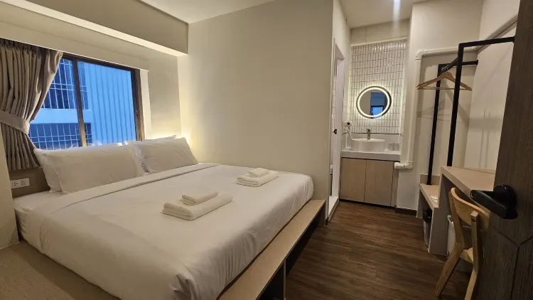 ห้องสตูดิโอ สำหรับ 2 ท่าน ใกล้BTS