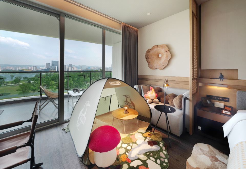 野奢营地主题双床房