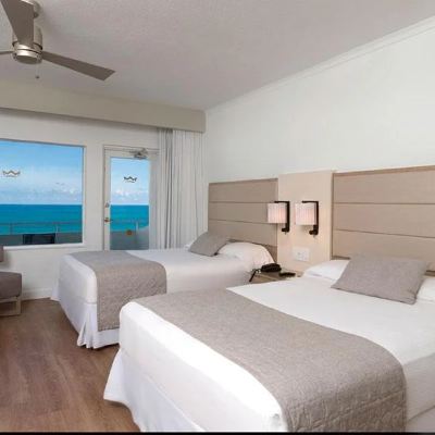 Deluxe Ocean Front View Double Beds Hotel Riu Plaza Miami Beach Promo Code